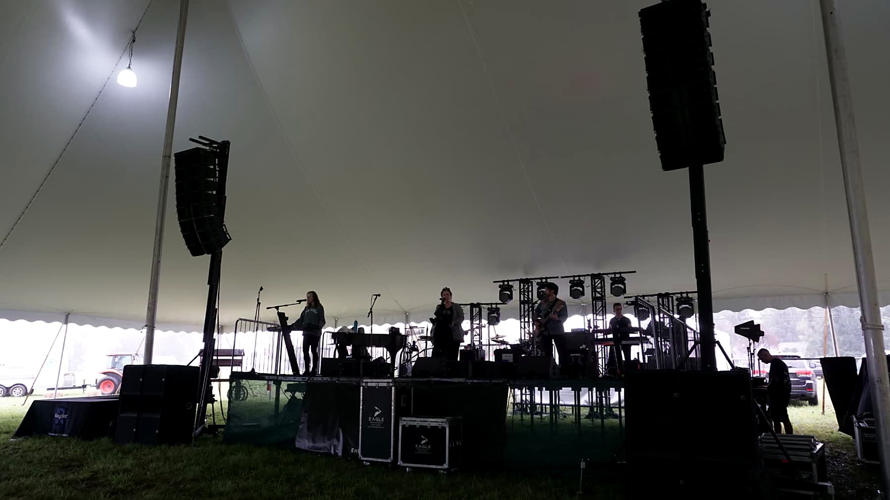 Dry Rental Equipment for the Crystal Springs Fall Music Festival