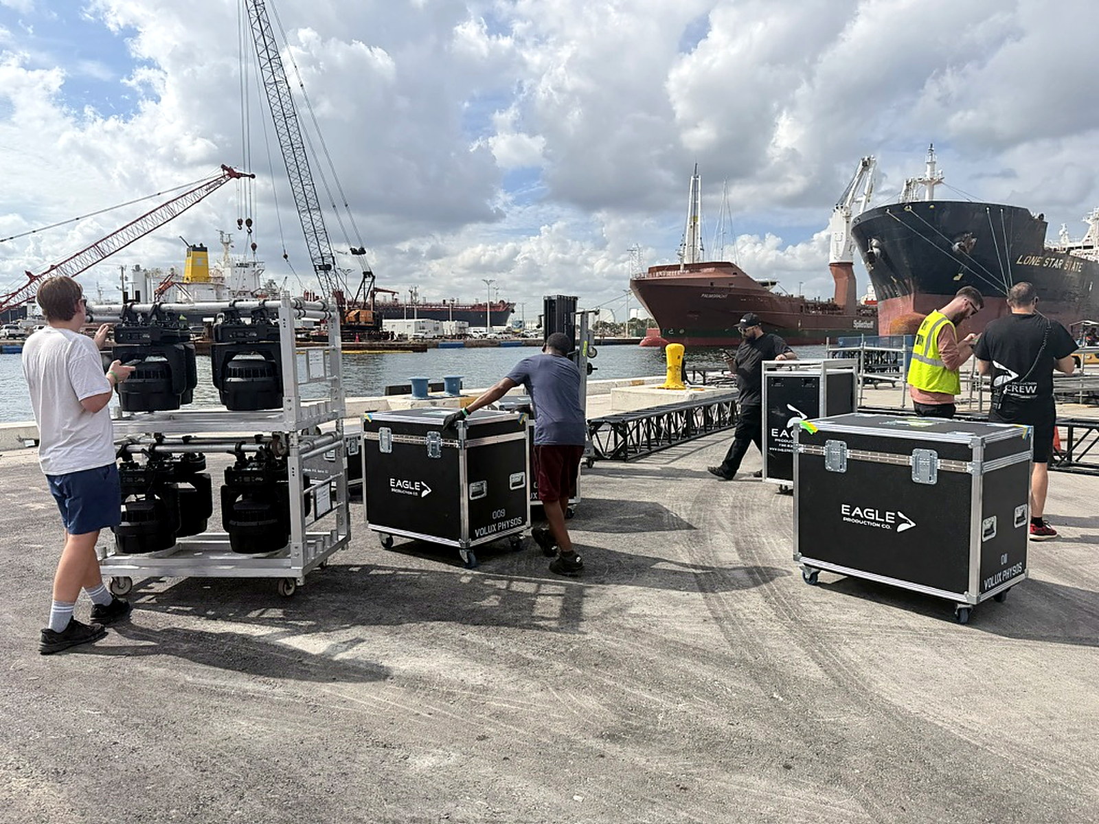 Disney Destiny Launch Event — Lighting & Power Rentals